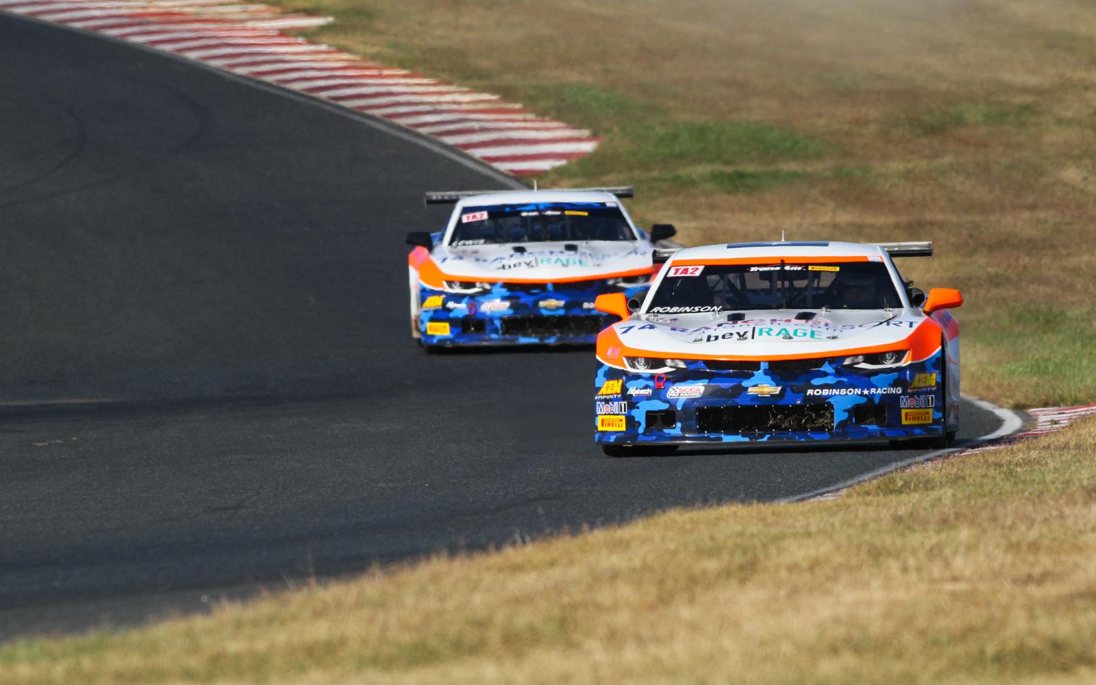 Robinson, Ruman top charts as practice sessions open NJMP Weekend of Thunder